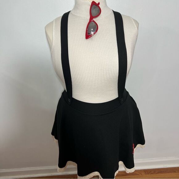 NWT Midnight Hour Mushroom Patch‎ Suspender Skirt -- XL - Picture 6 of 13